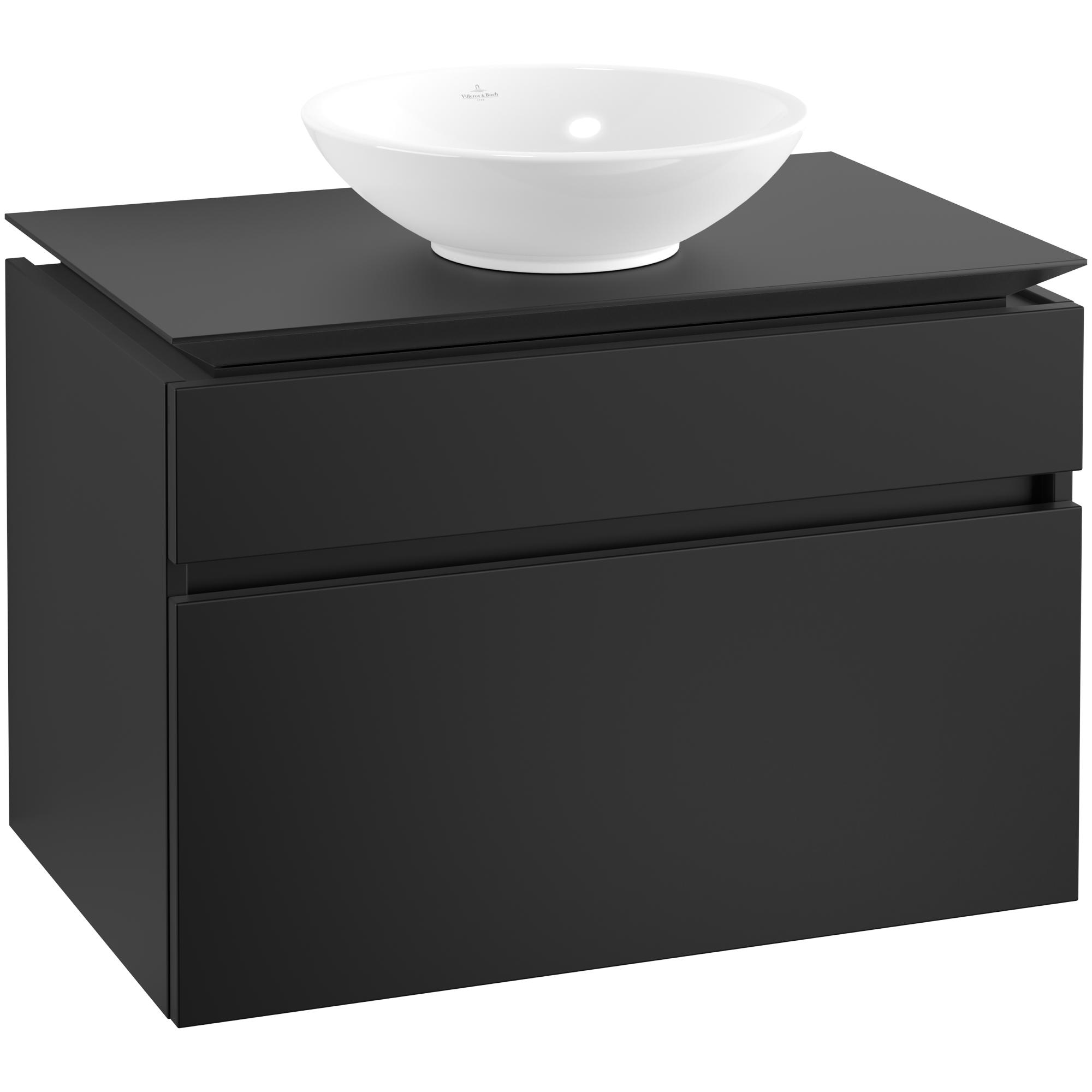 Tvättställsskåp Villeroy & Boch Legato 800 med 2 Lådor för Ytmonterat Tvättställ