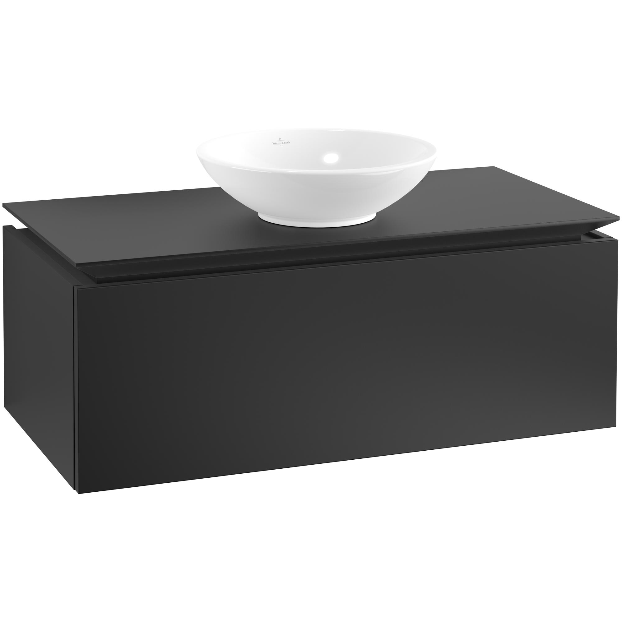 Tvättställsskåp Villeroy & Boch Legato Kompakt 1000 med 1 Låda för Ytmonterat Tvättställ