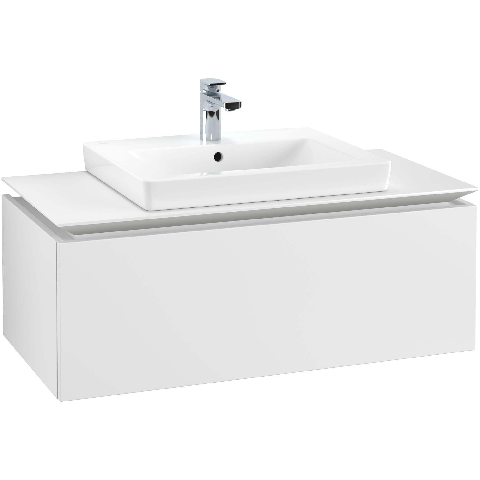 Tvättställsskåp Villeroy & Boch Legato Kompakt 1000 med 1 Låda för Tvättställ från Finion & Subway