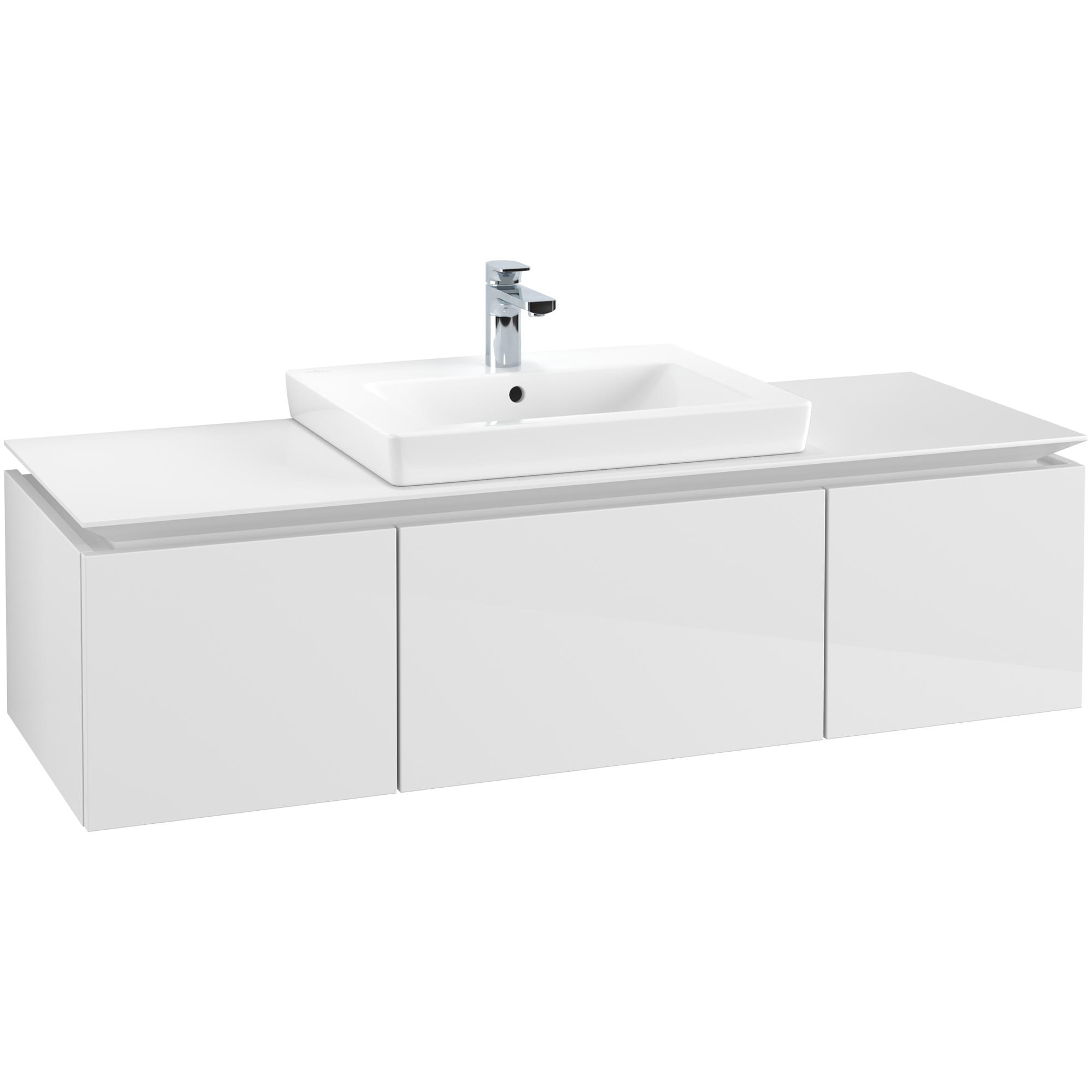 Tvättställsskåp Villeroy & Boch Legato Kompakt med 3 Lådor för Tvättställ