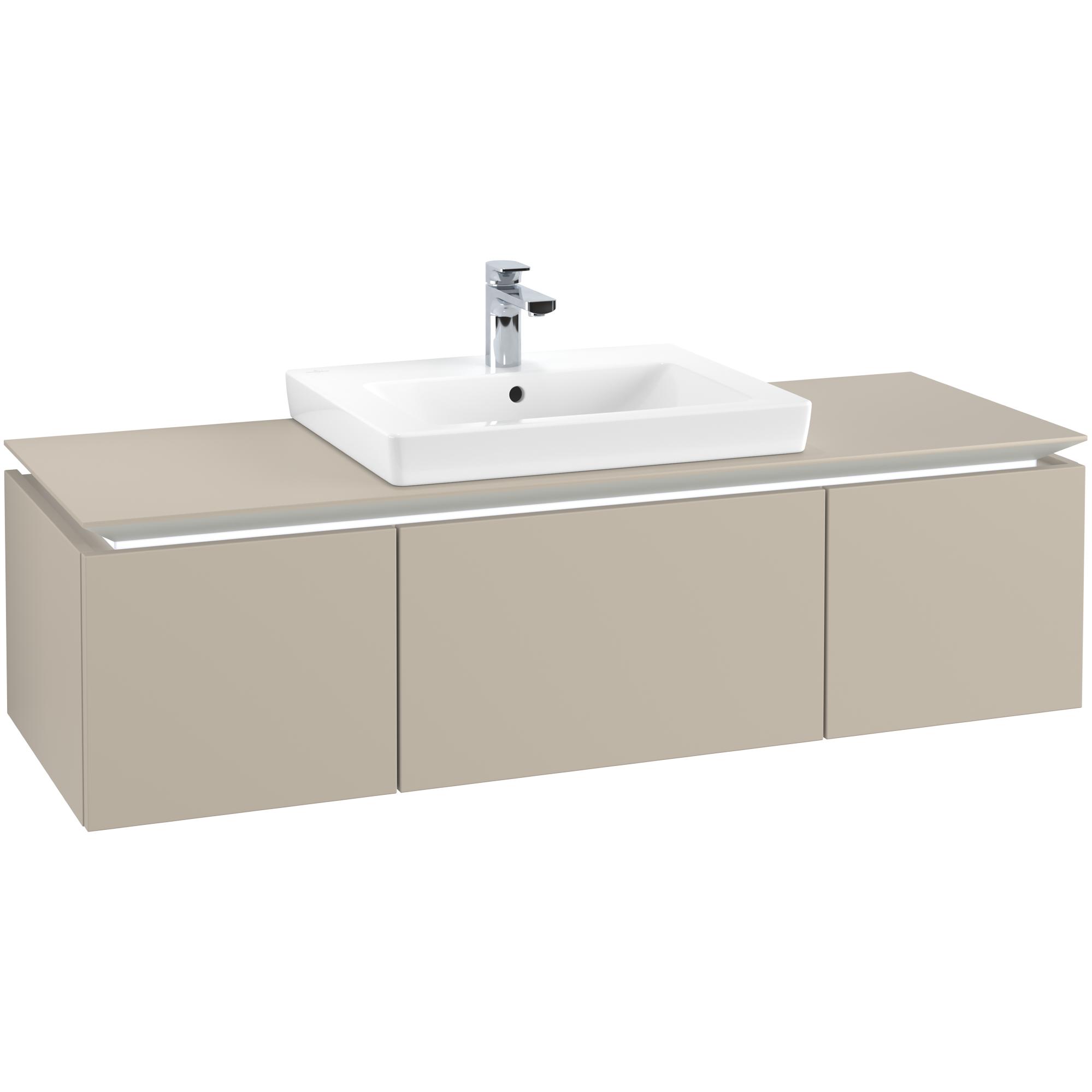 Tvättställsskåp Villeroy & Boch Legato Kompakt med 3 Lådor för Tvättställ