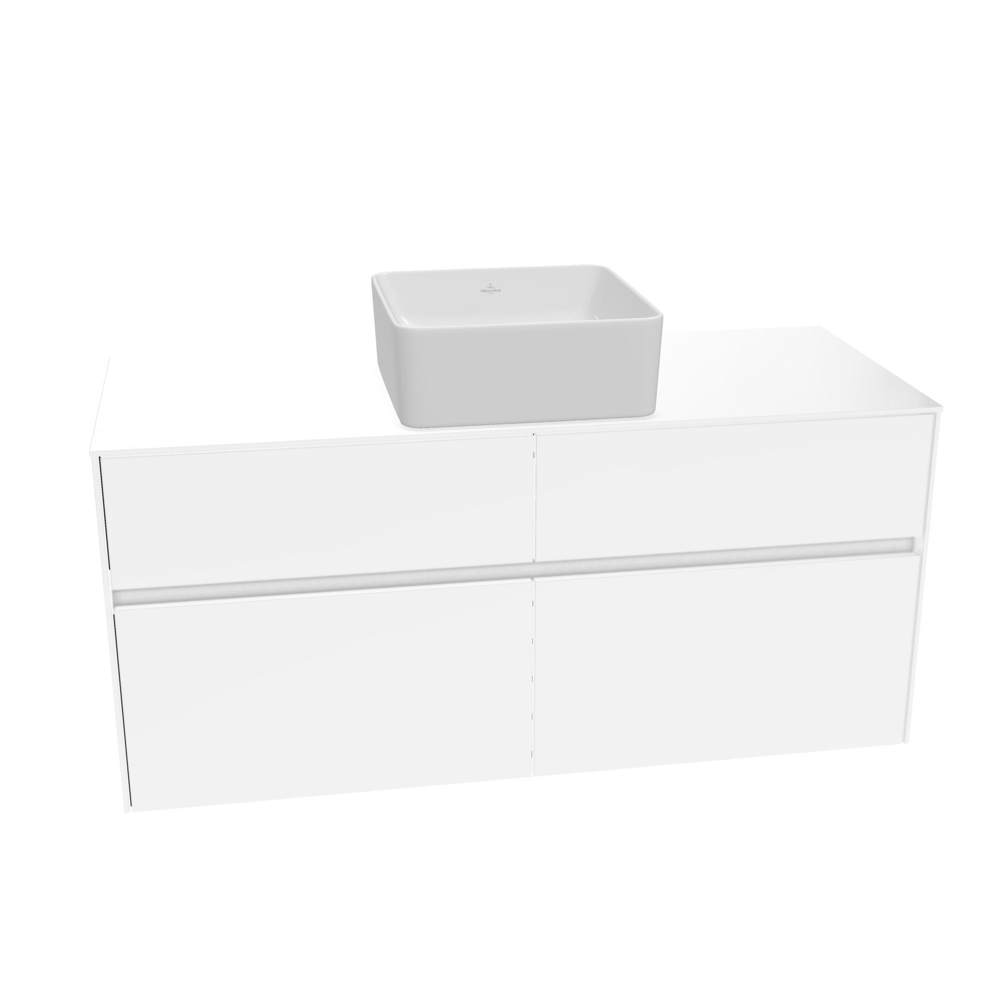 Tvättställsskåp Villeroy & Boch Collaro med 4 Lådor för Fristående Tvättställ