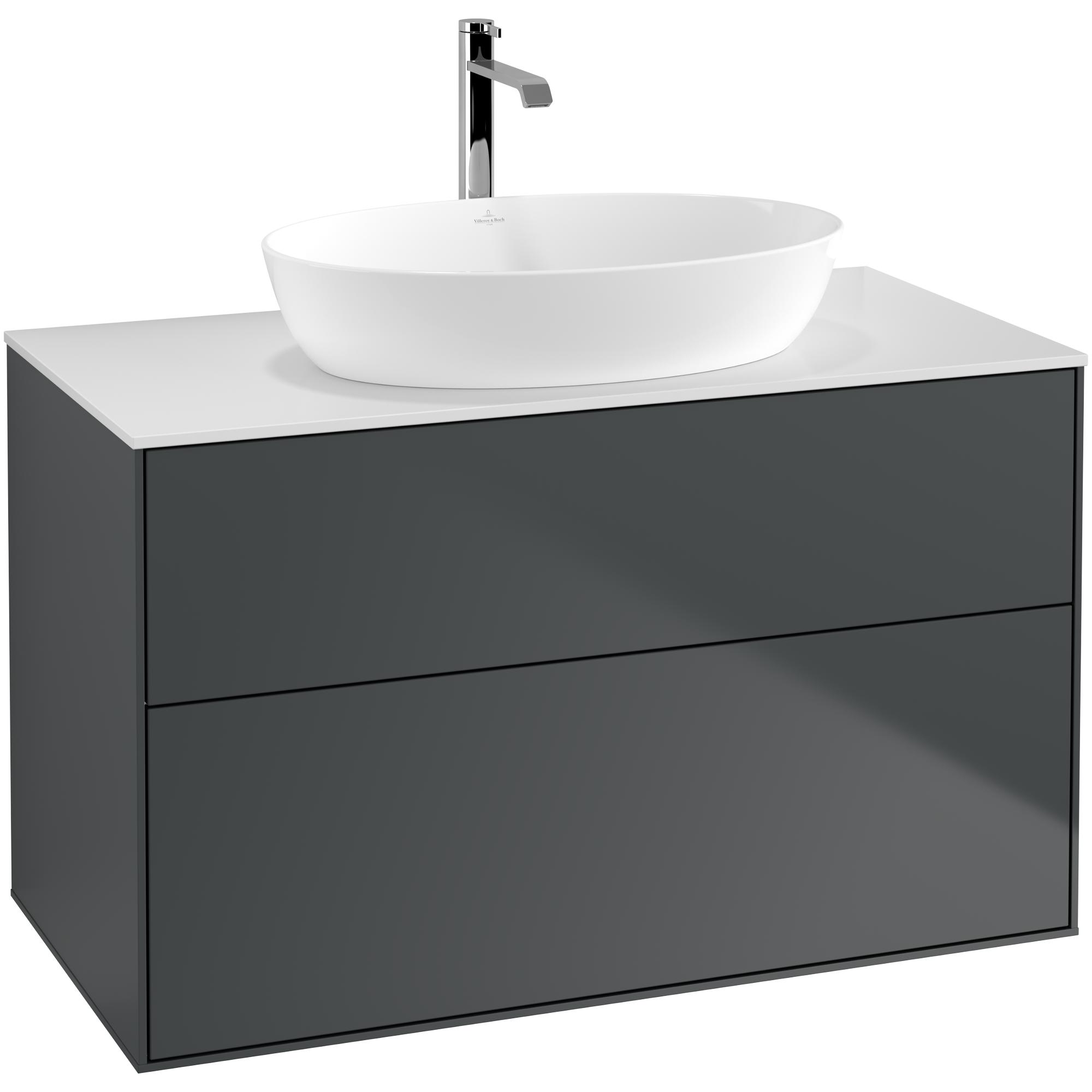 Tvättställsskåp Villeroy & Boch Finion med 2 Lådor och Bänkskiva för Fristående Tvättställ från Artis & Collaro