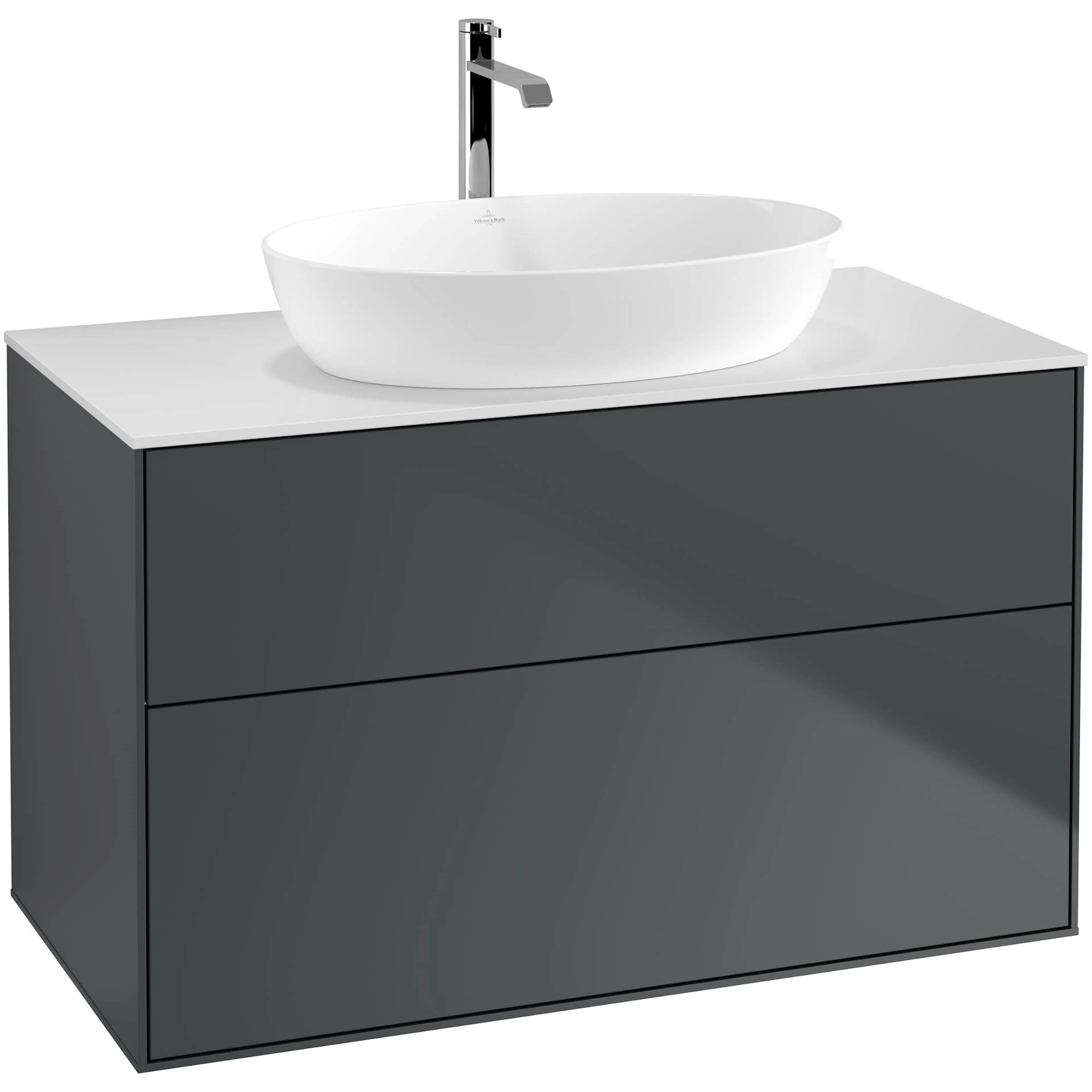 Tvättställsskåp Villeroy & Boch Finion med 2 Lådor och Bänkskiva för Fristående Tvättställ från Artis & Collaro