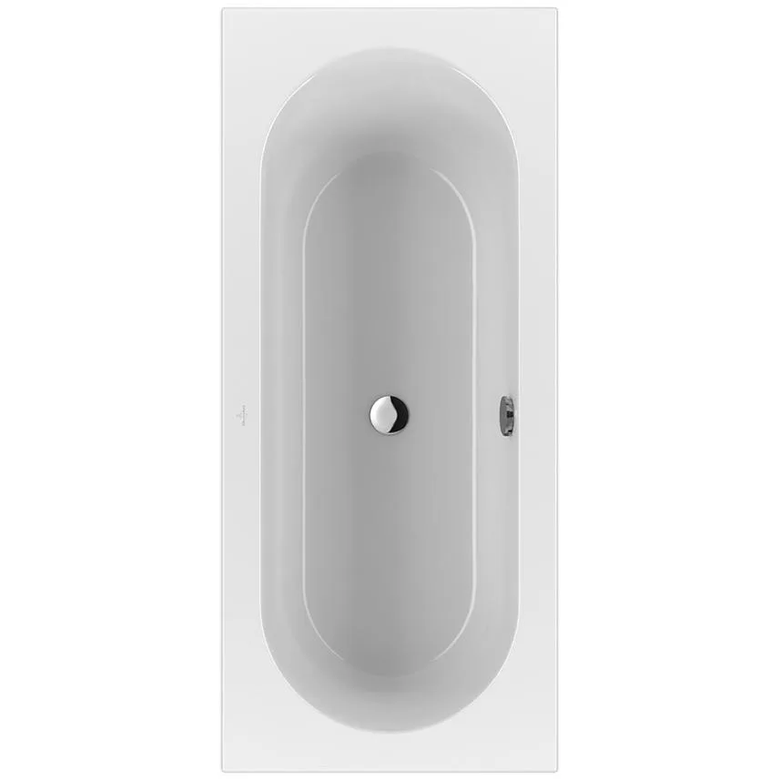 Inbyggnadsbadkar Villeroy & Boch Loop & Friends Oval Insida