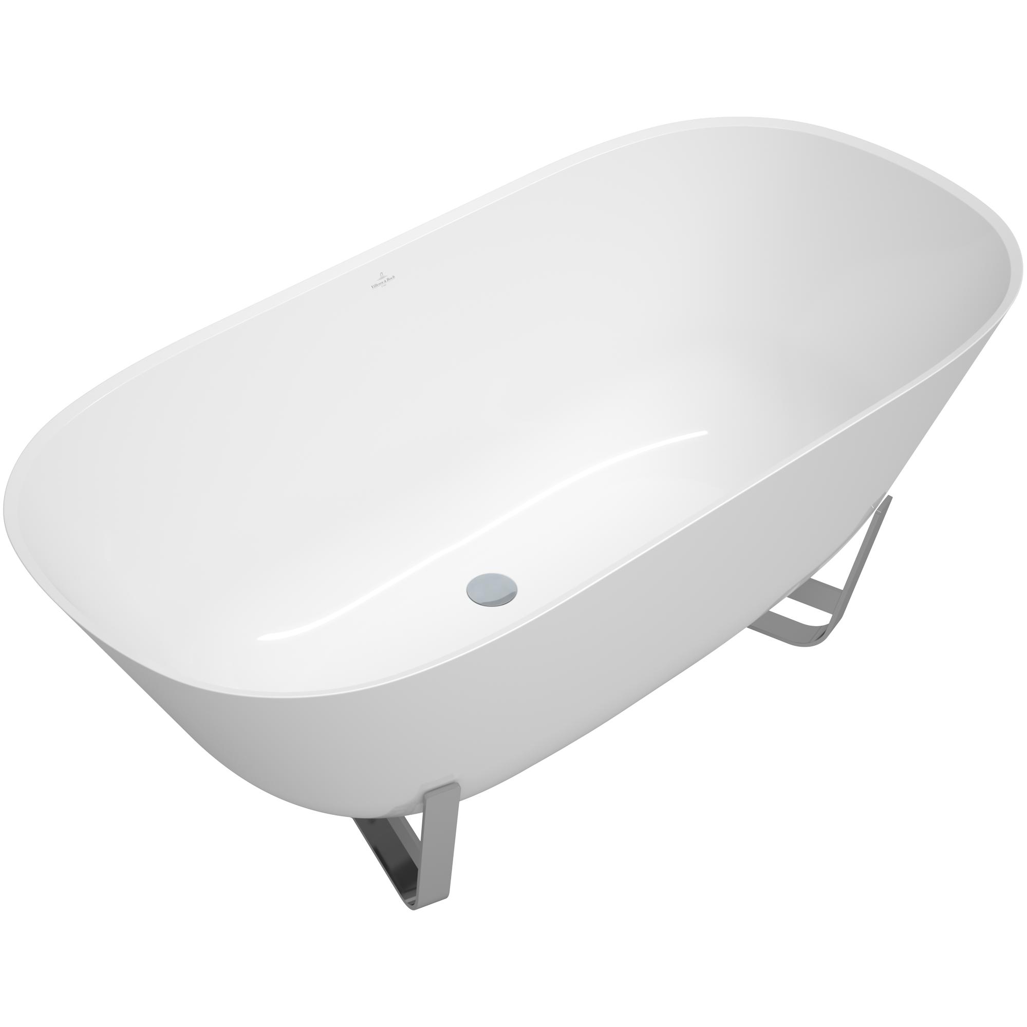 Badkar Villeroy & Boch Antheus Fristående Vit Alpin, L: 1550 mm