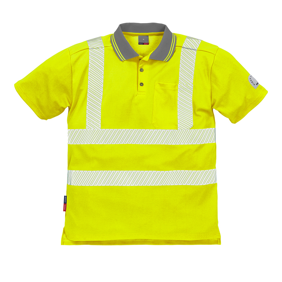 Piké Fristads 7406 TPS Storlek: L, Gul