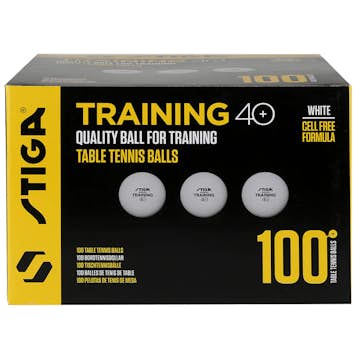 Pingisbollar STIGA Sports Training 100 Vita Bollar