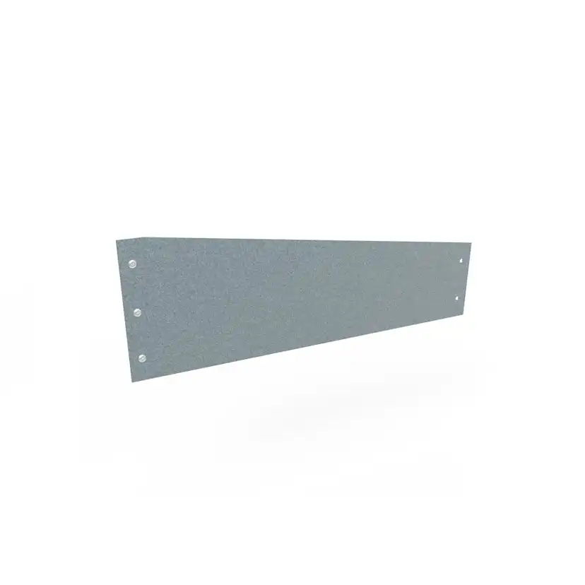 Planteringskant Flexigarden Aluzink Övergång 120-180 mm 500 mm