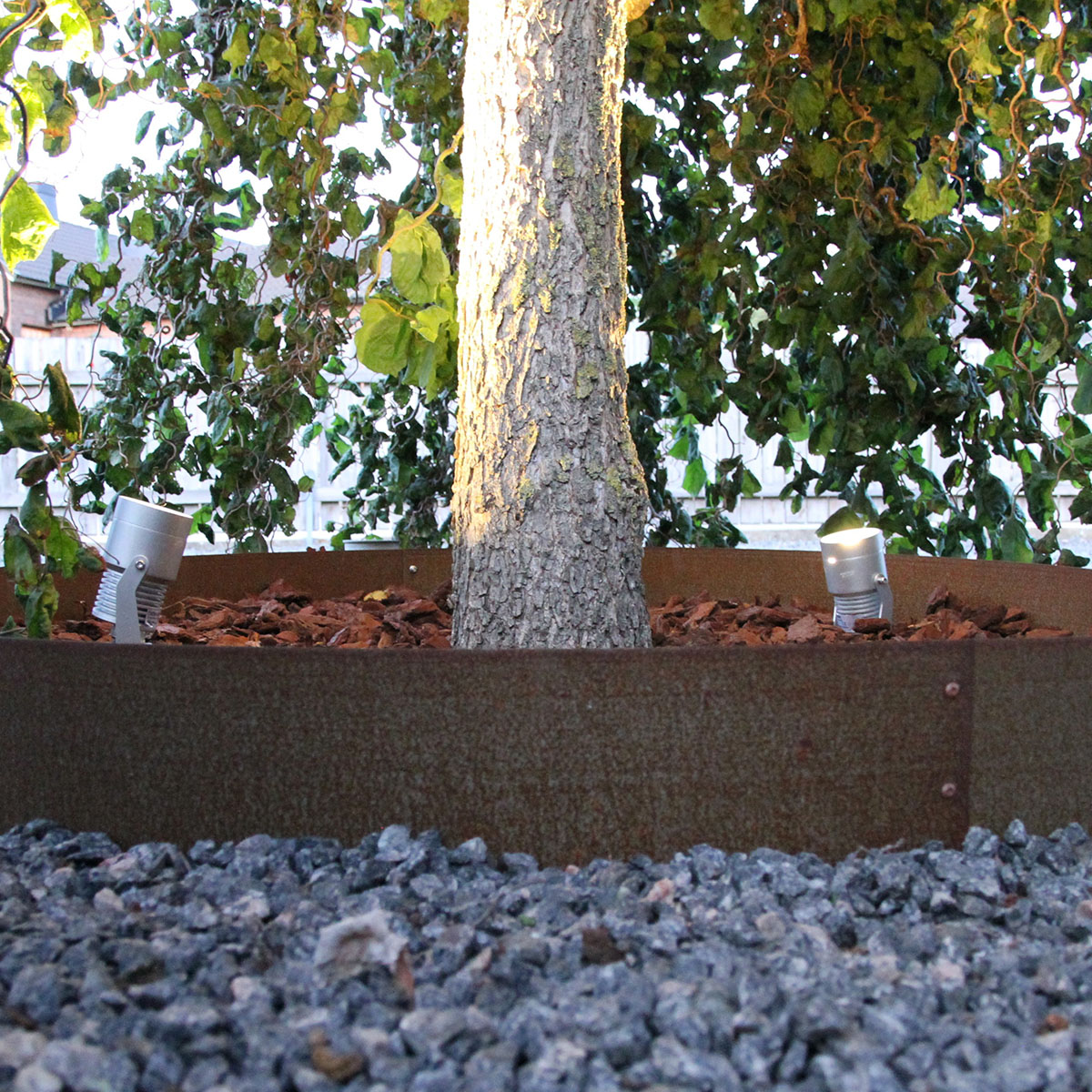 Planteringskant Flexigarden Corten 120 Cirkel