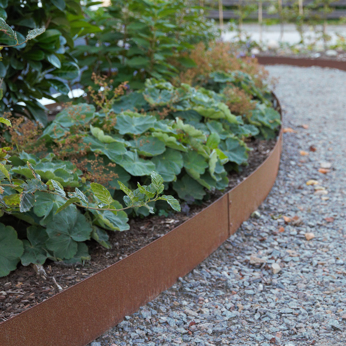 Planteringskant Flexigarden Corten 120 Cirkel