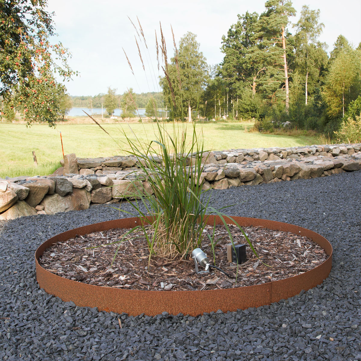 Planteringskant Flexigarden Corten 120 Cirkel