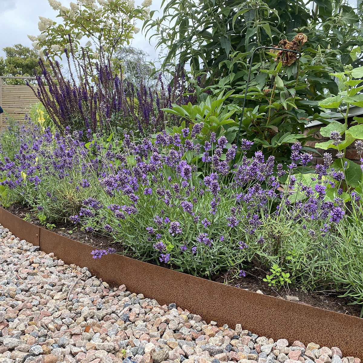Planteringskant Flexigarden Corten 120 Kvartsbåge