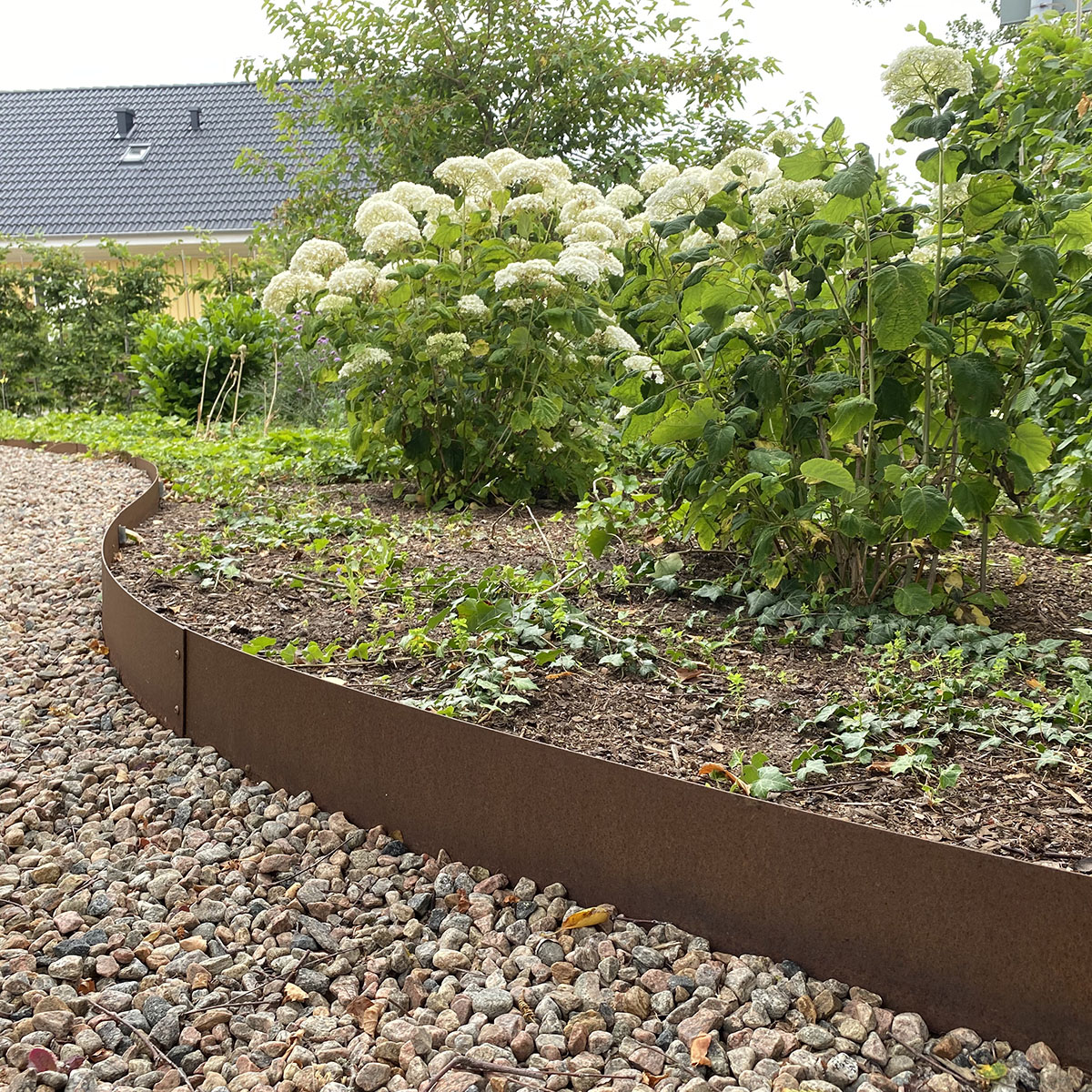 Planteringskant Flexigarden Corten 180 mm Kvartsbåge