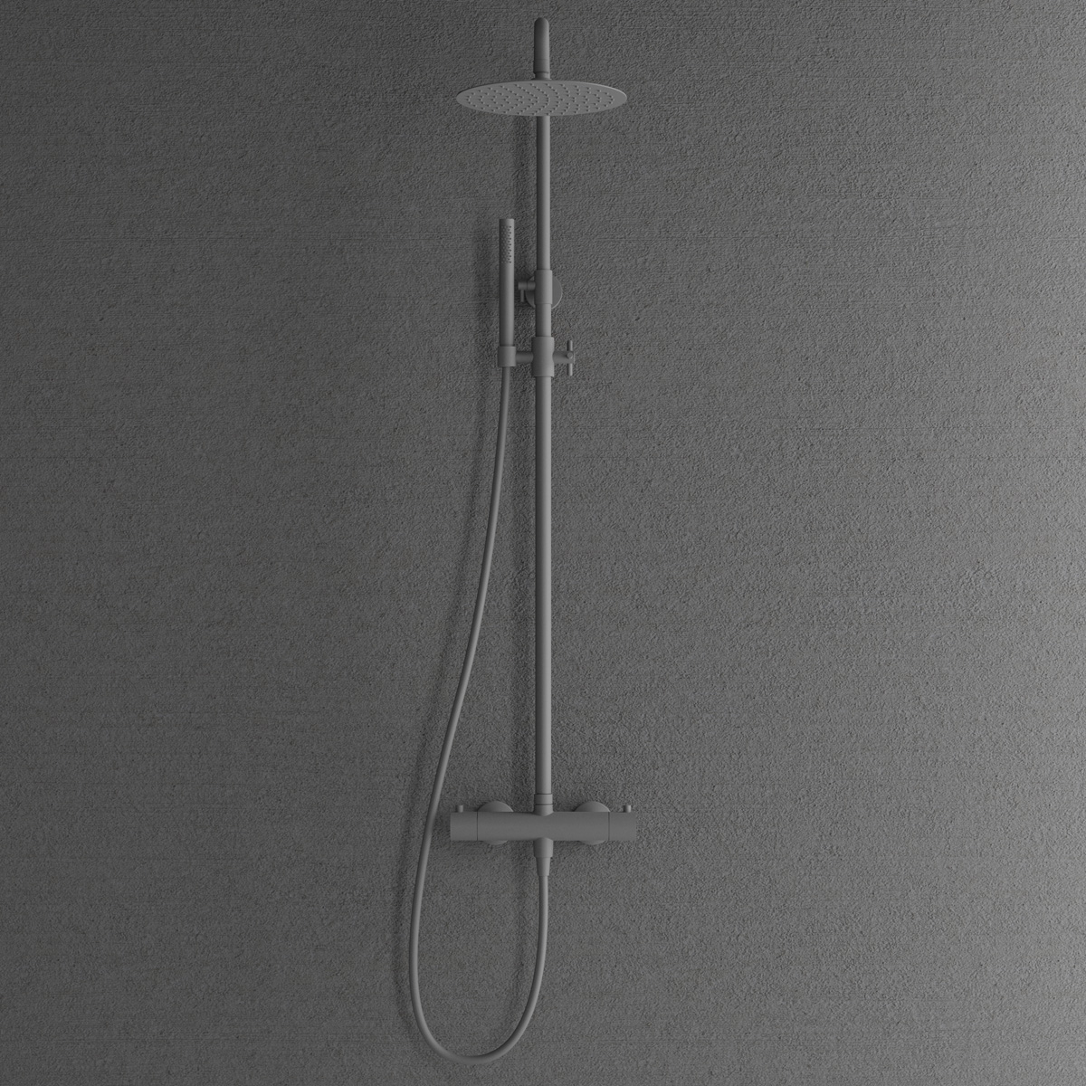 Takduschset Scandtap Steel Pleasure 2