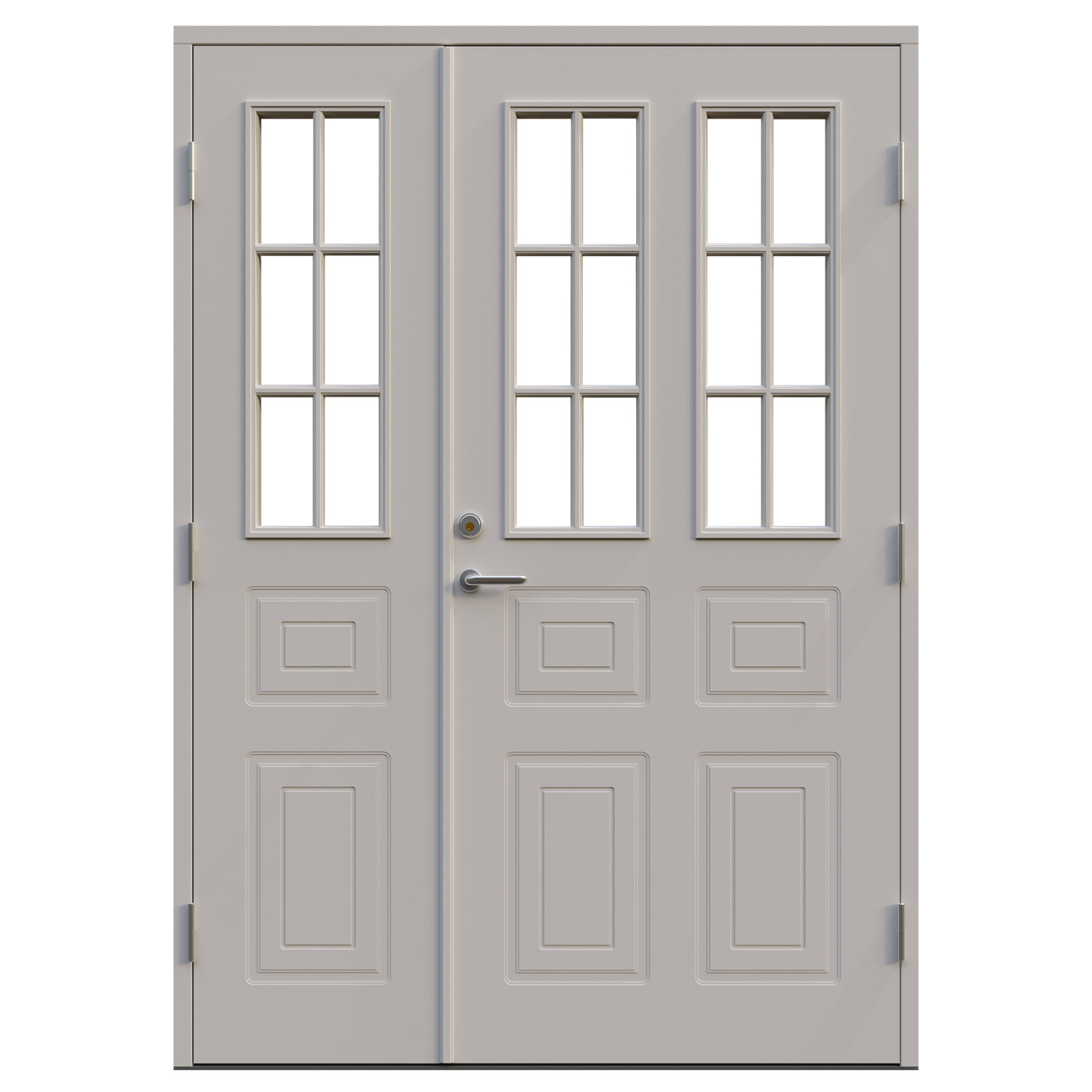 Parytterdörr Leksandsdörren Åsleden Klarglas Eco74