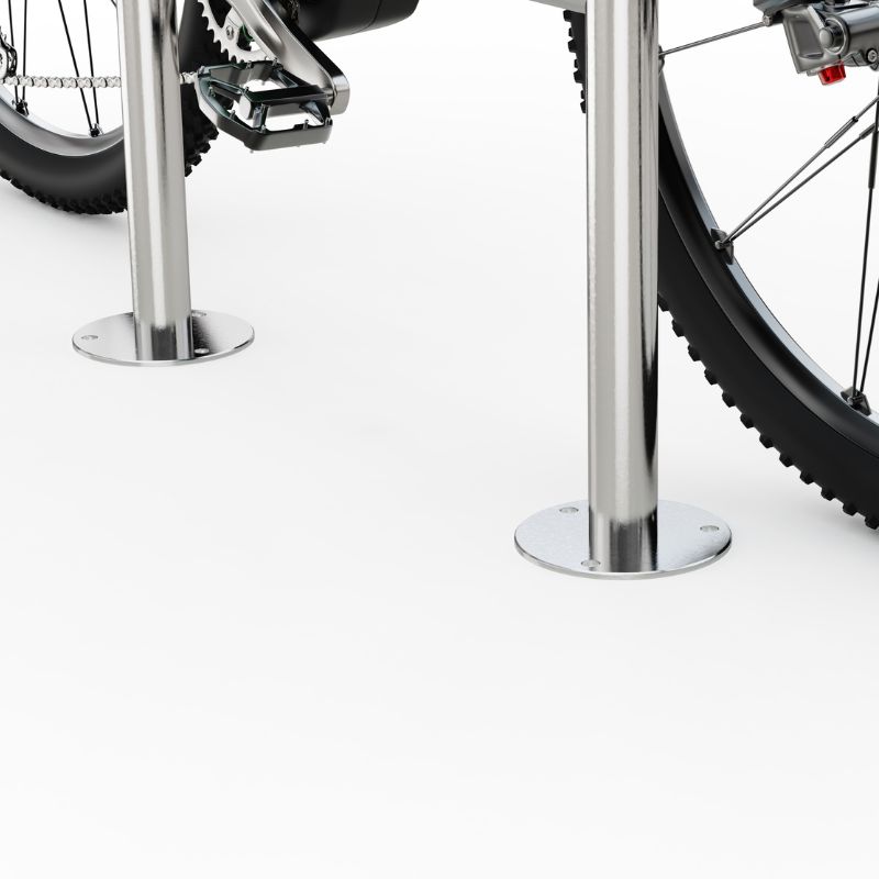 Cykelställ R&R Solutions Economy För 2 Cyklar Golvmonterad