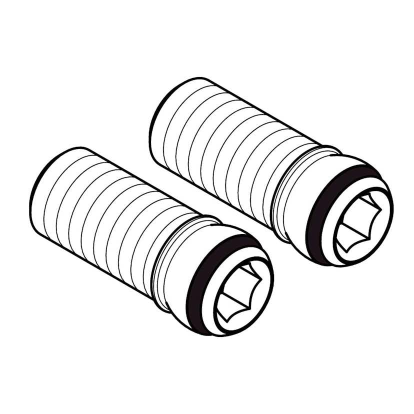 Raka Kopplingar Hansgrohe Set