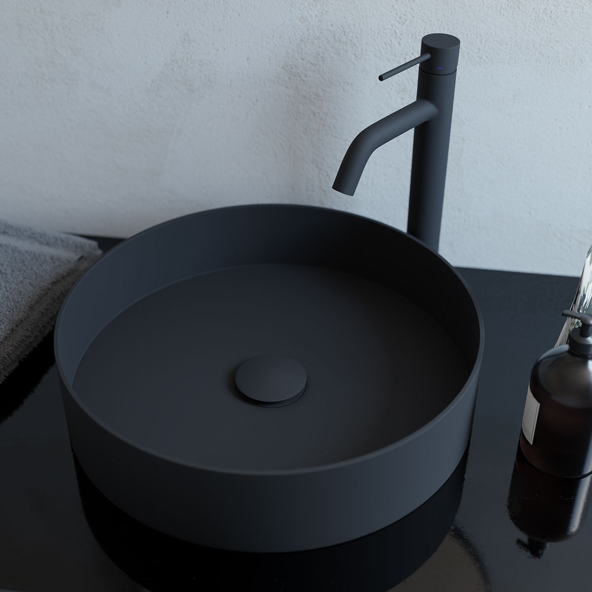 Tvättställsblandare Scandtap Steel Voyage High