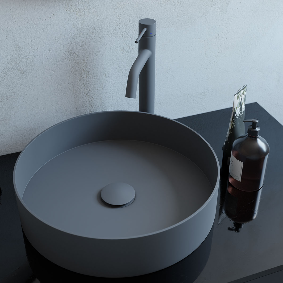 Tvättställsblandare Scandtap Steel Voyage High