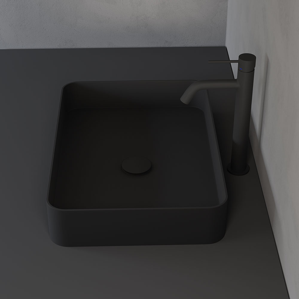 Tvättställsblandare Scandtap Steel Voyage High