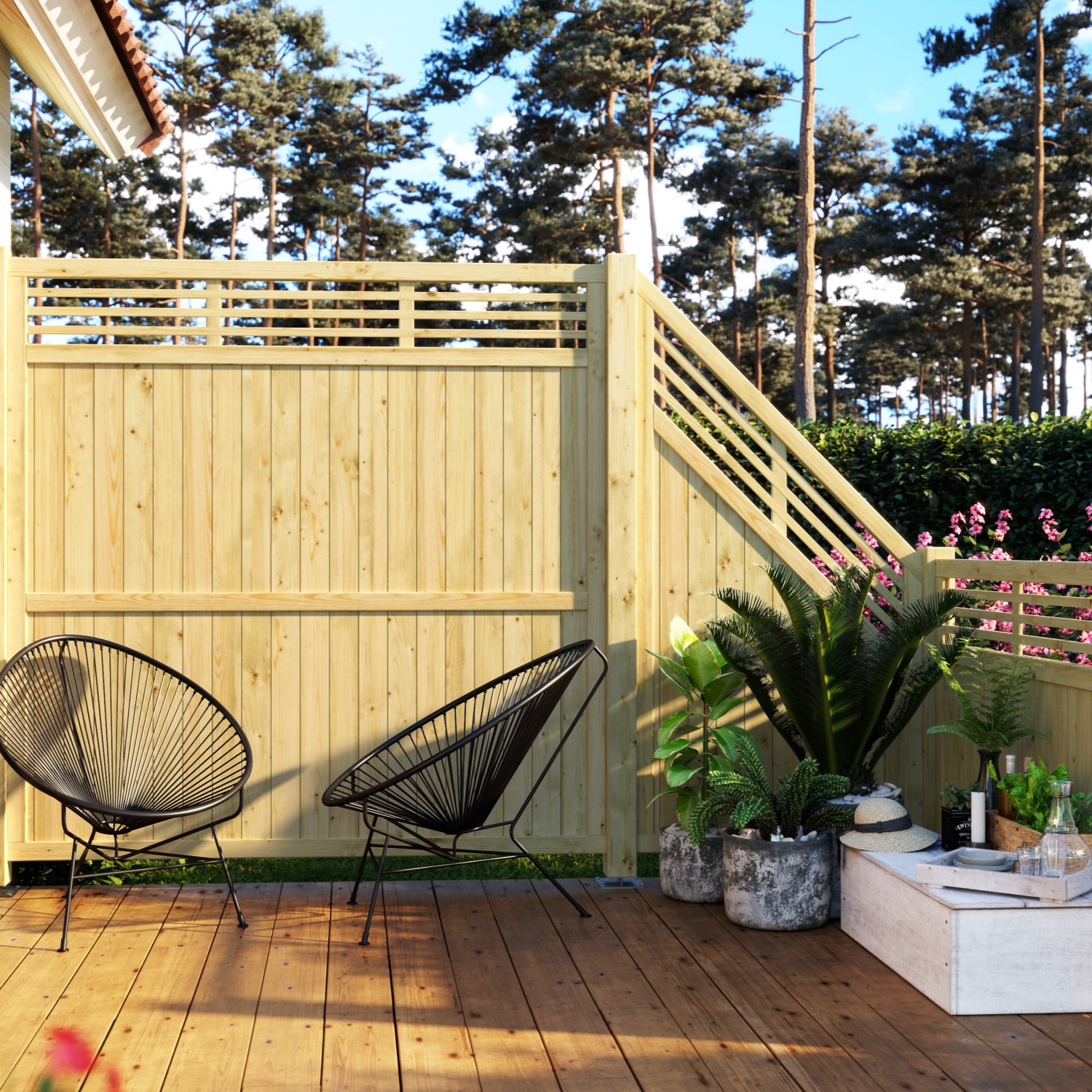 Skärm Palmako Reena 3