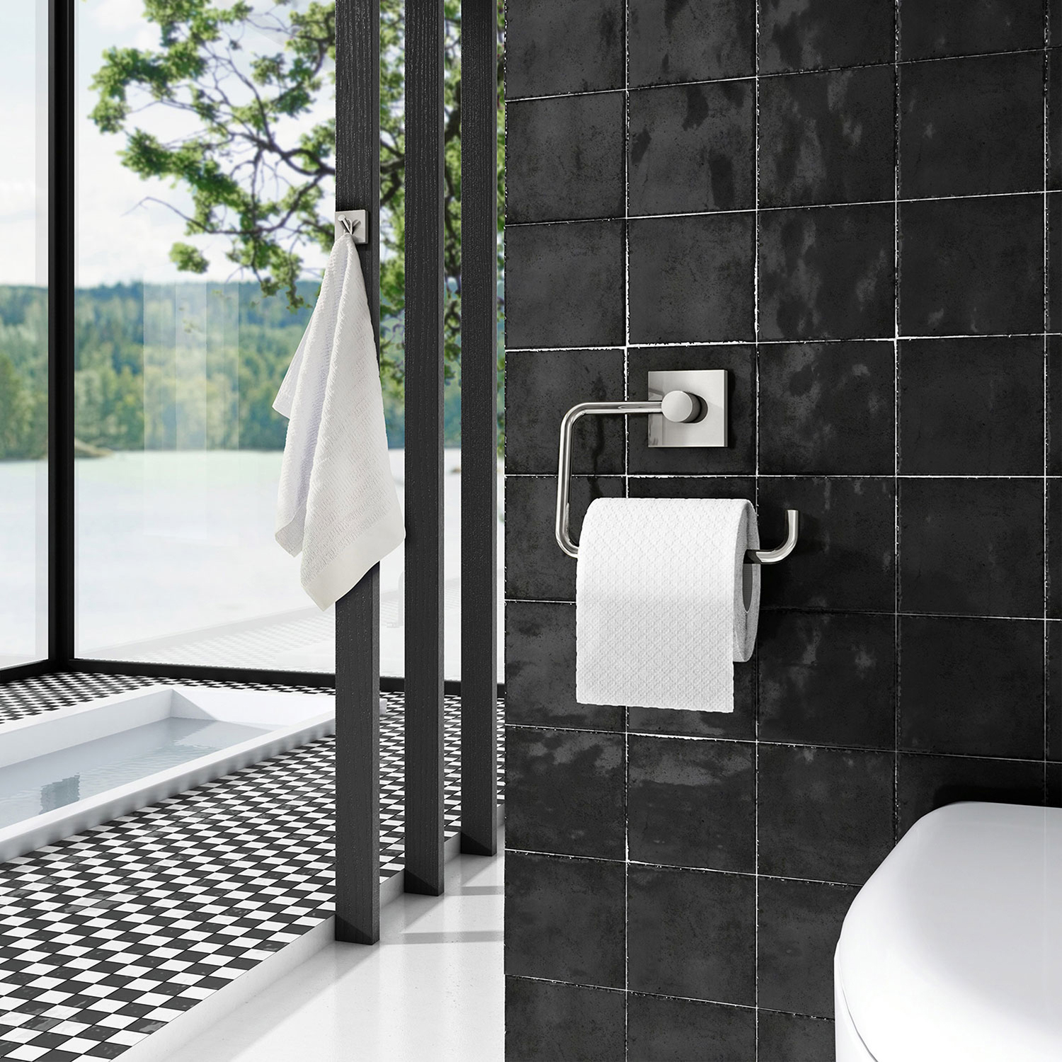 Toalettpappershållare Smedbo House R341