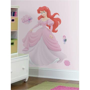 Väggdekor RoomMates Disney Prinsessan Ariel med Bling