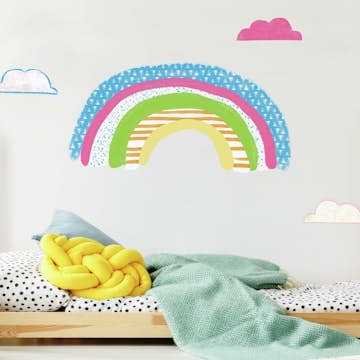 Väggdekor RoomMates Pattern Rainbow Giant
