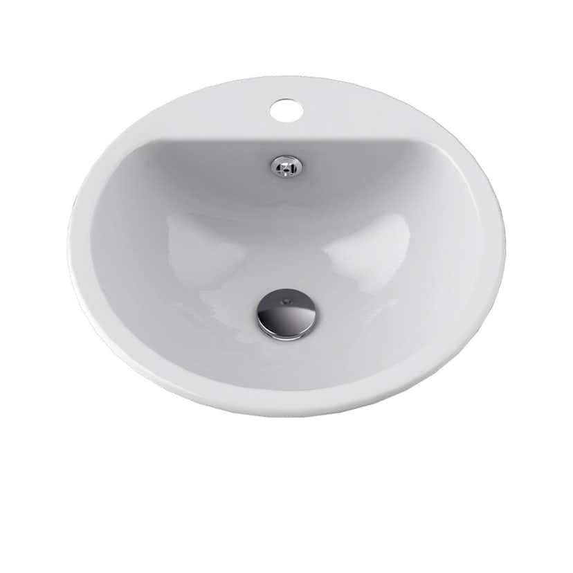 Tvättställ Temal Into Vit