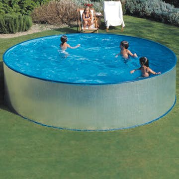 Rund Pool Planet Pool Ovanmark Basic 90 cm