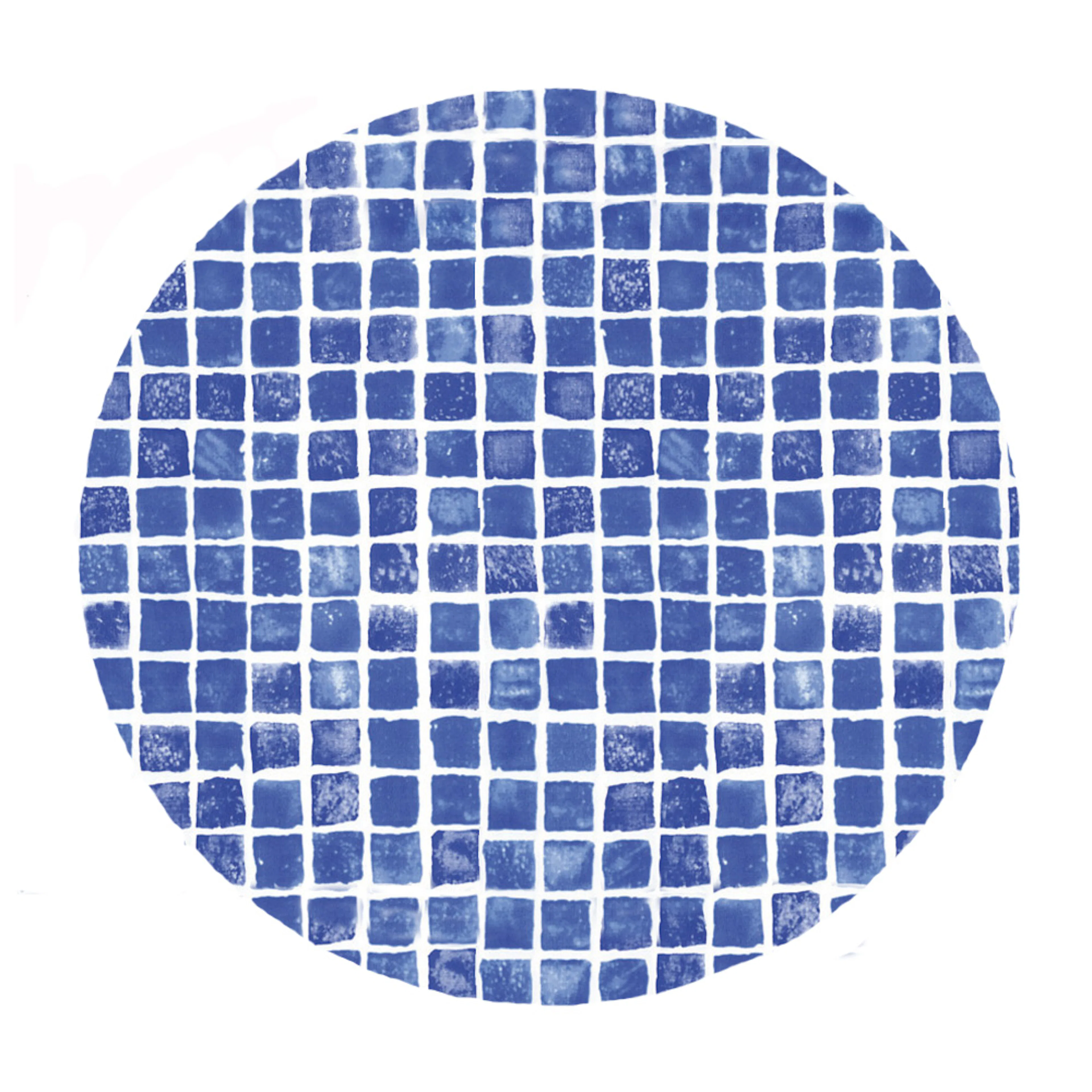 Rund Poolliner Planet Pool Mönstrad Djup 120 cm