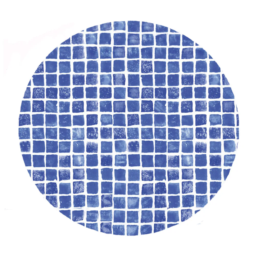 Rund Poolliner Planet Pool Mönstrad Djup 150 cm