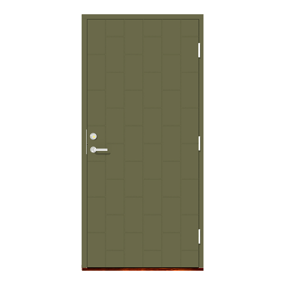 Ytterdörr Leksandsdörren Rutebo Eco74 RC2