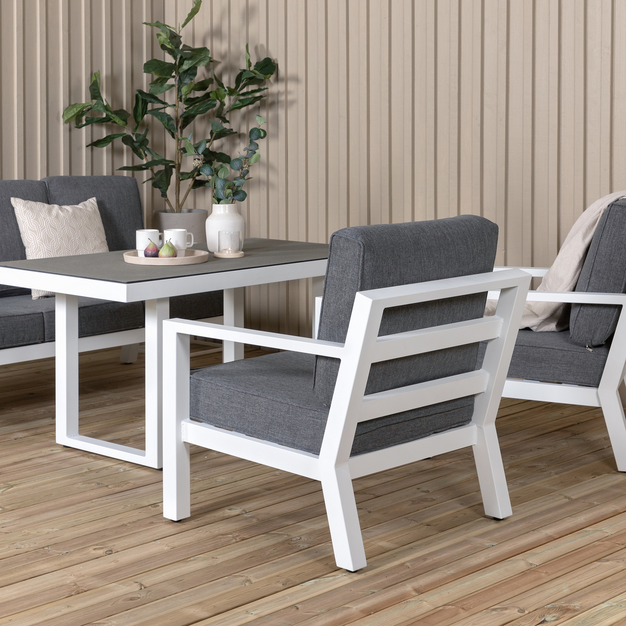 Soffgrupp Venture Home Buffalo med Utefåtöljer Utomhus