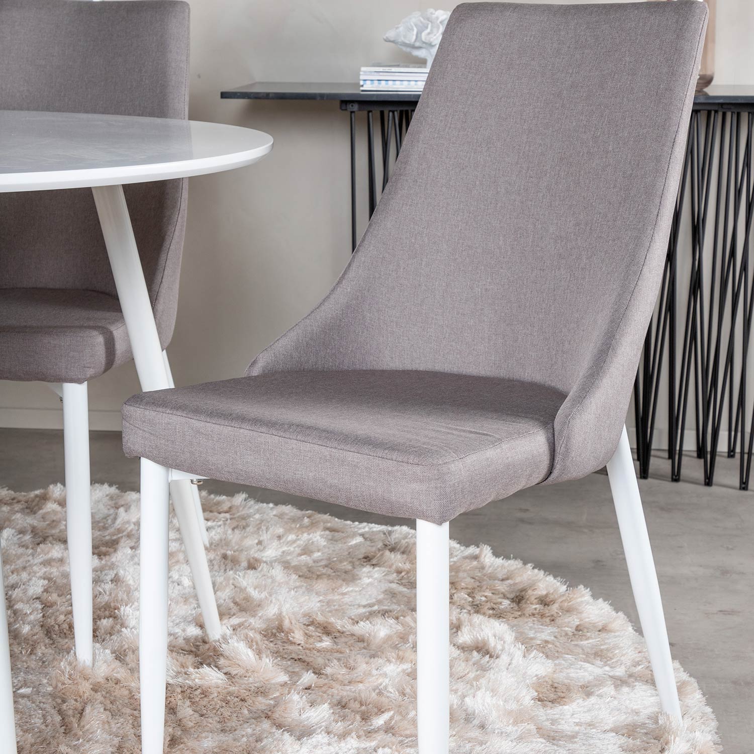 Matgrupp Venture Home Plake1 med 4 Laura Stolar Polyestertyg Runt