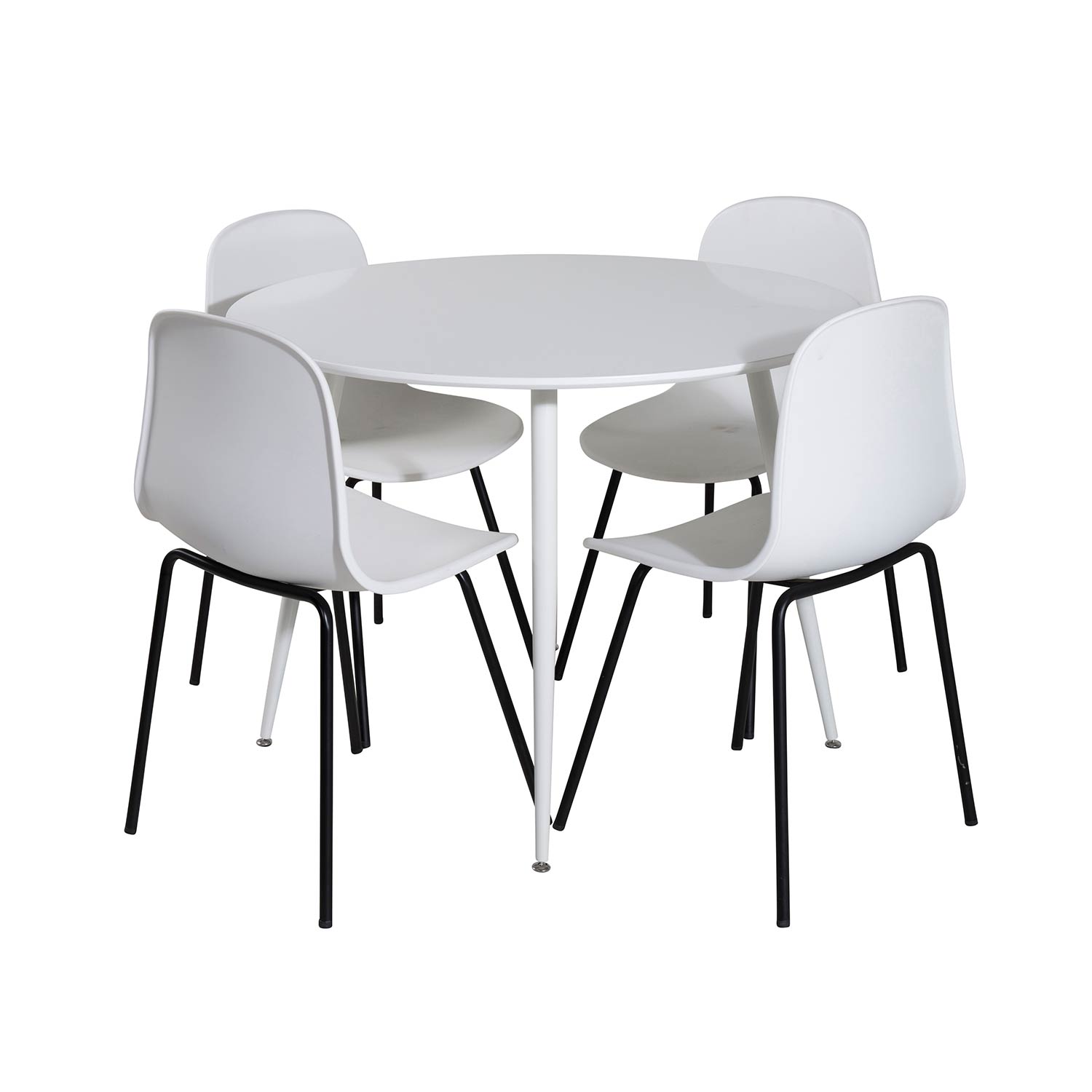 Matgrupp Venture Home Plake med 4 Ardi Stolar Runt