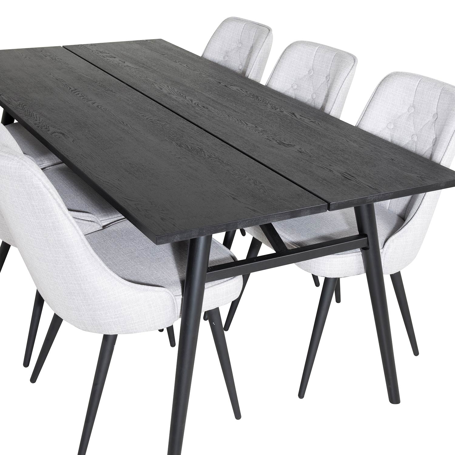 Matgrupp Venture Home Salt med 6 Vera Stolar Polyestertyg