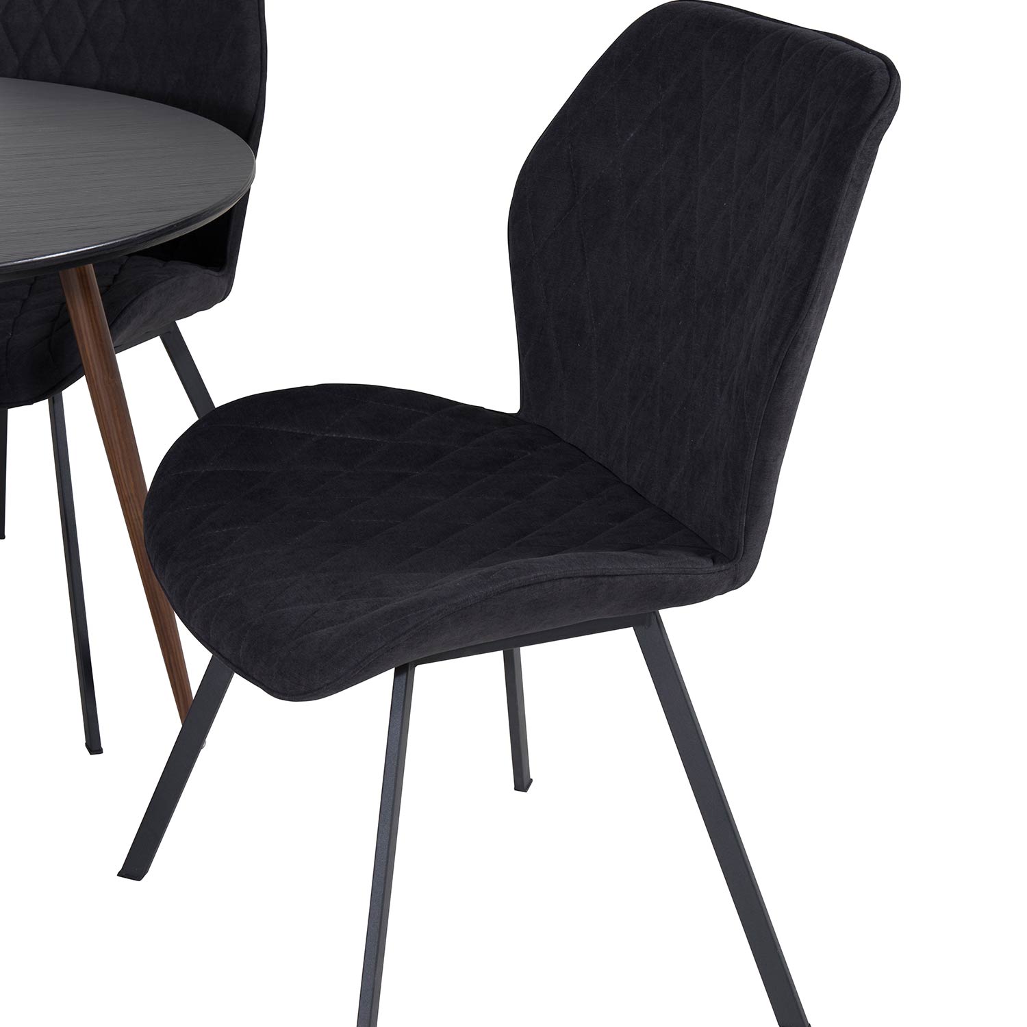 Matgrupp Venture Home Plake med 4 Geneva Stolar Runt