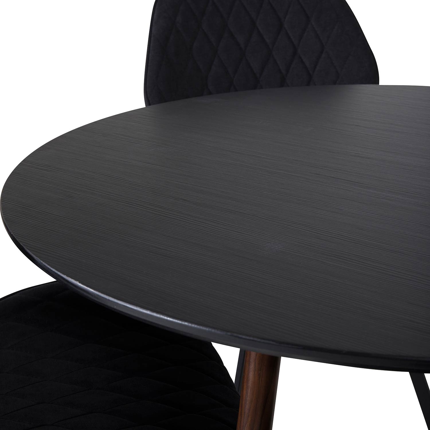 Matgrupp Venture Home Plake med 4 Geneva Stolar Runt