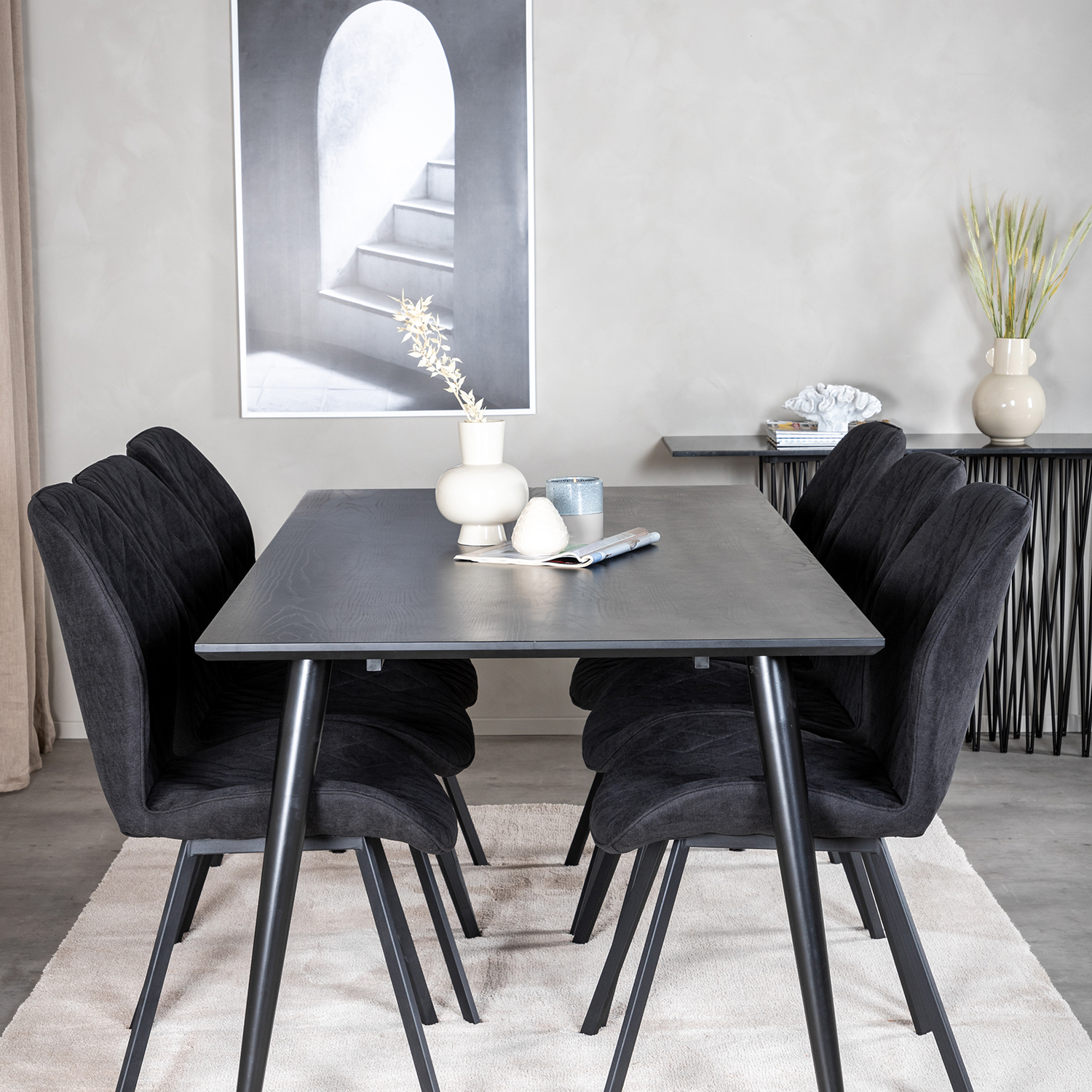 Matgrupp Venture Home Dipp med 6 Gemma Stolar