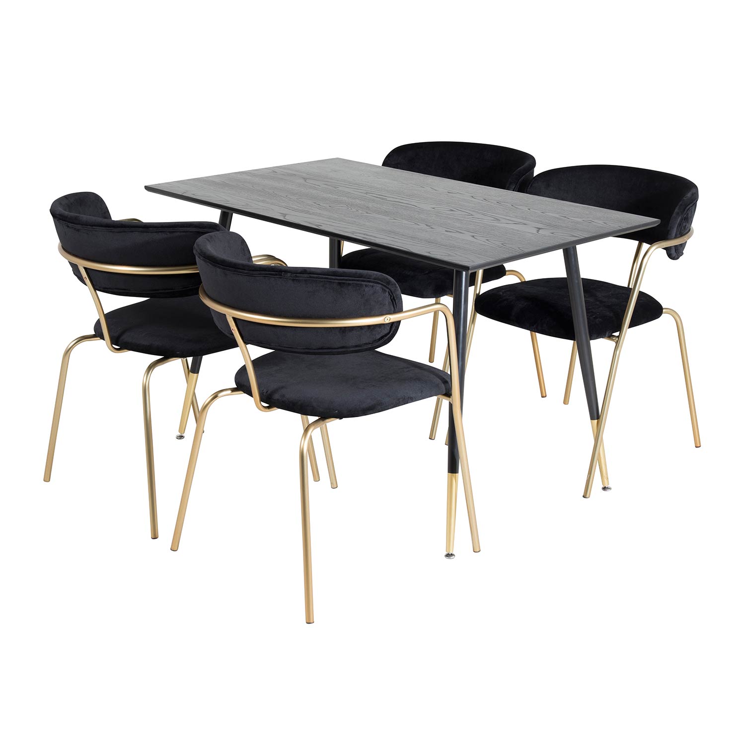 Matgrupp Venture Home Dipp med 4 Arrow Stolar