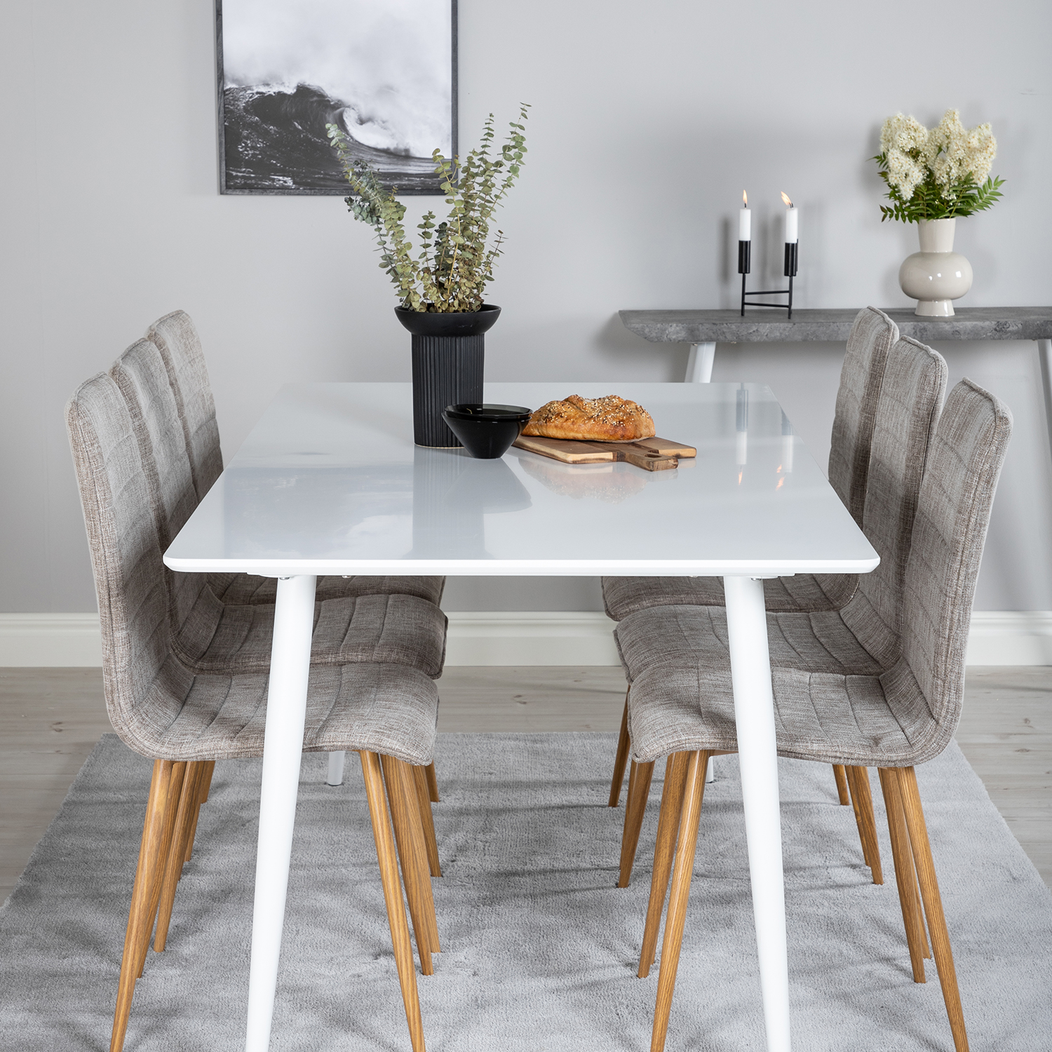 Matgrupp Venture Home Pobbie med 6 Walter Stolar