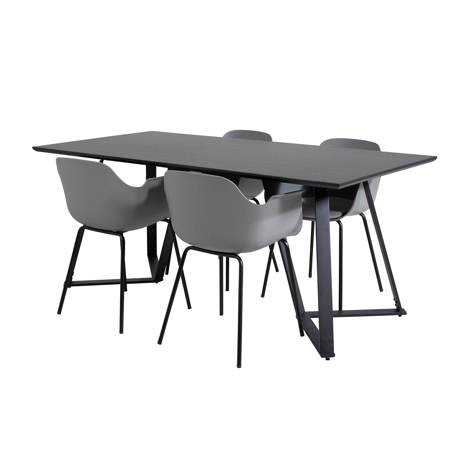 Matgrupp Venture Home Madde med 4 Colombine Stolar