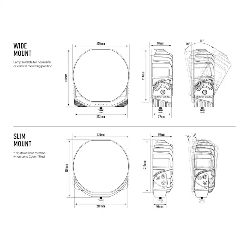 Extraljus Pebe LED Sentinel Standard