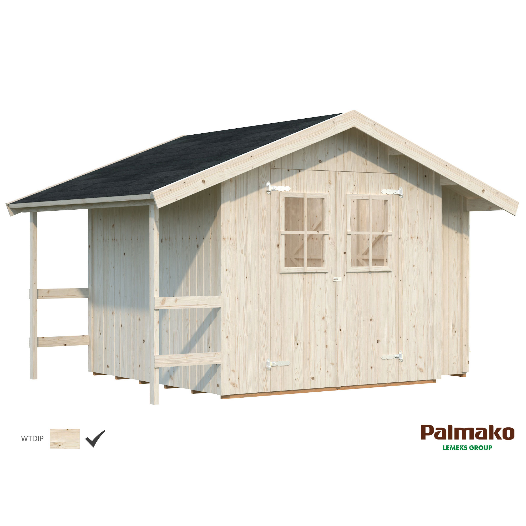 Förråd Palmako Marcus 6,5 m2