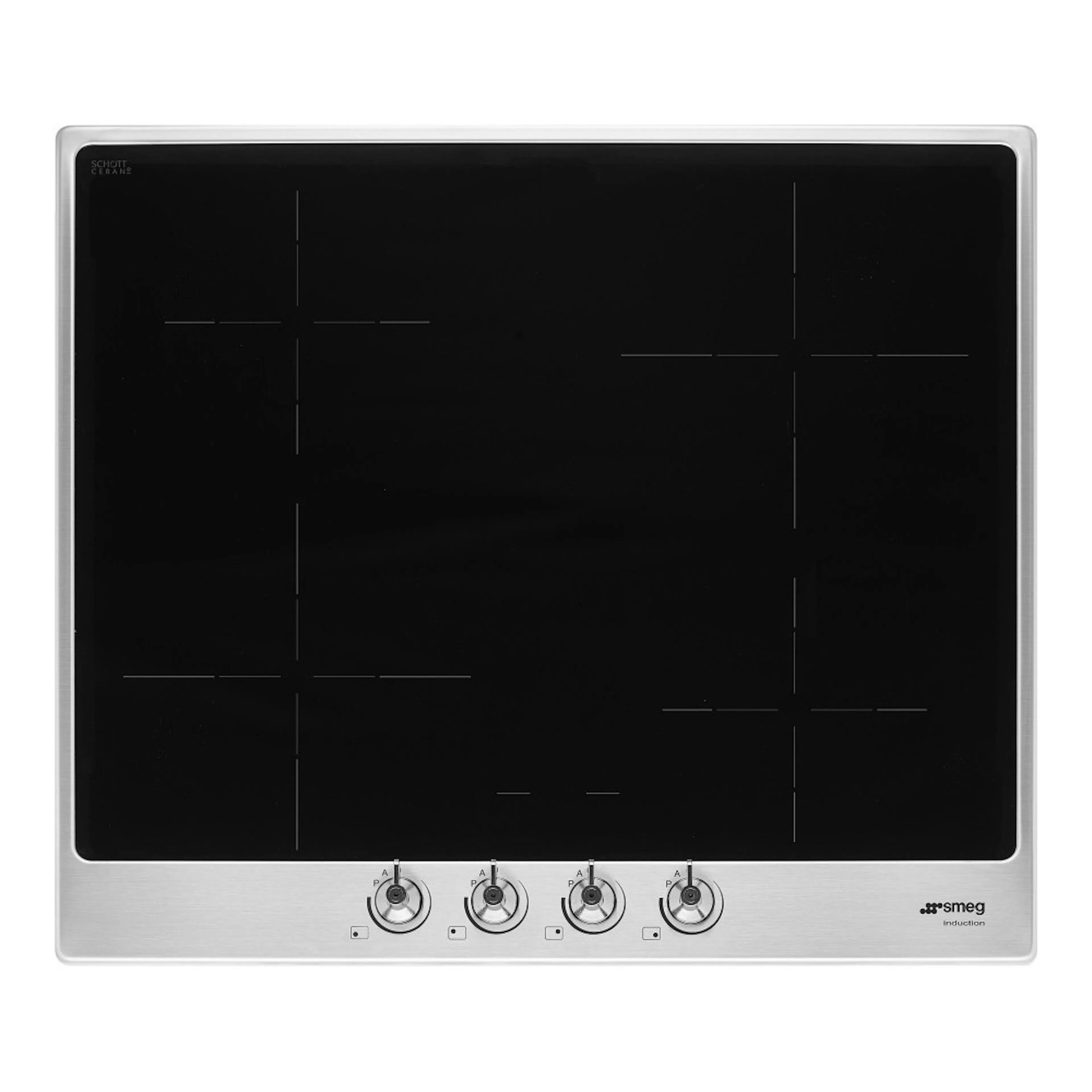 Induktionshäll Smeg SI364FXM