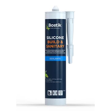 Silikonfogmassa Bostik Build & Sanitary