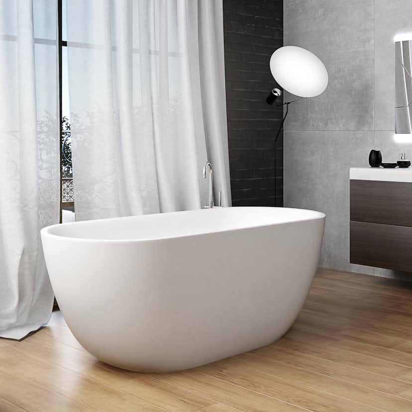 Badkar Swebad Simrishamn Solid Surface