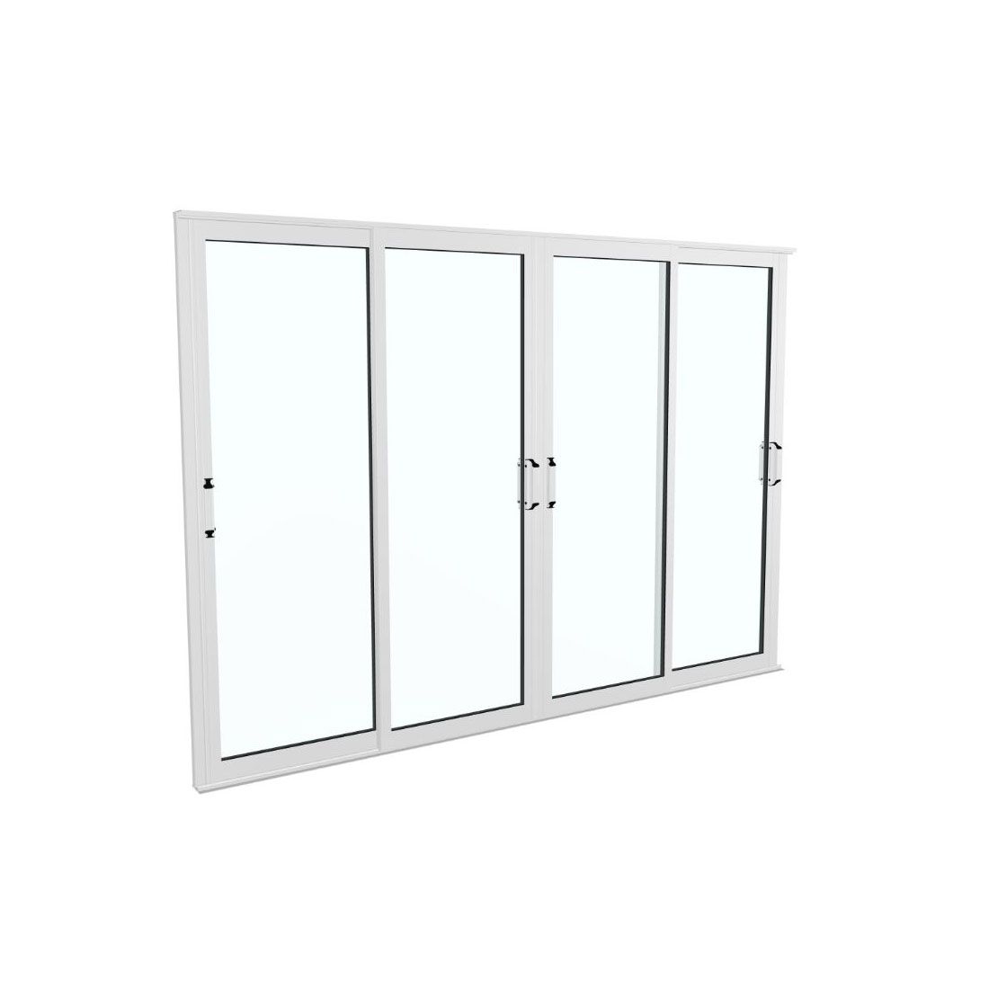 Skjutdörr Landskap Robust Året runt 2+2